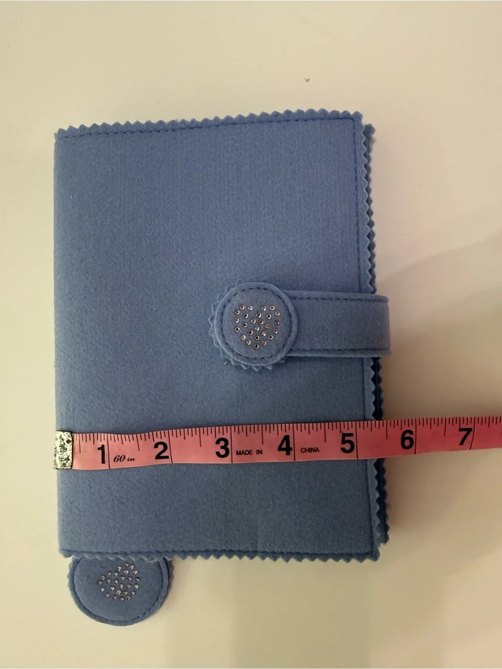 GAP Girls Soft Blue Fabric Cover Agenda, Project and Calendar Notebook